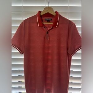 Michael Kors slim fit polo shirt . Size L